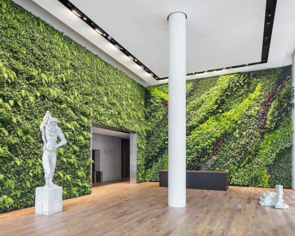 12个室内大型仿真植物墙设计实景图片案例，室内大型仿真植物墙定制安装-成都芮芸景观艺术公司